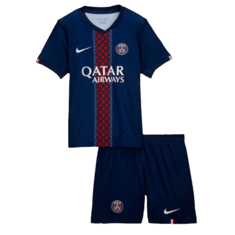 Kinder-Set PSG Heimtrikot 25/26 Marineblau