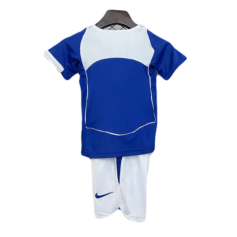 Kinder-Set Brasilien Auswärtstrikot 2004 (Retro)