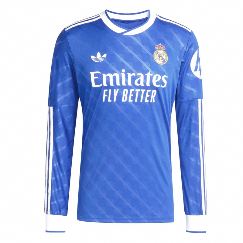 Real Madrid Drittetrikot Langarm 25/26 Herren Fan-Version