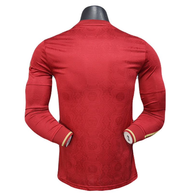 Bayern München 125 Jahre Jubiläum Langarmtrikot 25/26 Herren Spielerversion