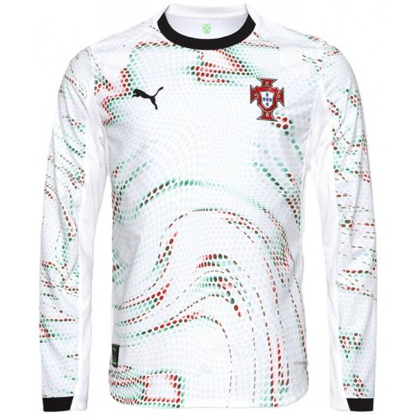 Portugal Auswärtstrikot 25/26 mit langen Ärmeln – Herren-Fanversion