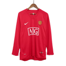 Manchester United Langarm Heimtrikot 07/08 Herren Fan-Version (Retro)