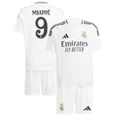 Real Madrid Kinder-Set Heimtrikot 24/25 Weiß