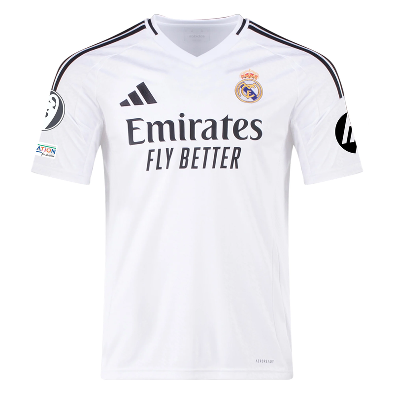 Real Madrid Heimtrikot 24/25 Herren Fan-Version mit Patches