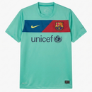 Barcelona Auswärtstrikot 2010/11 Herren Fan-Version Blau (Retro)