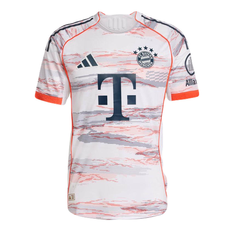 Bayern München Auswärtstrikot 25/26 Herren Spieler-Version Trikot Weiß