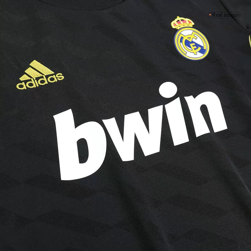 Real Madrid Langarm Zweittrikot 11/12 Herren Fan-Version (Retro)