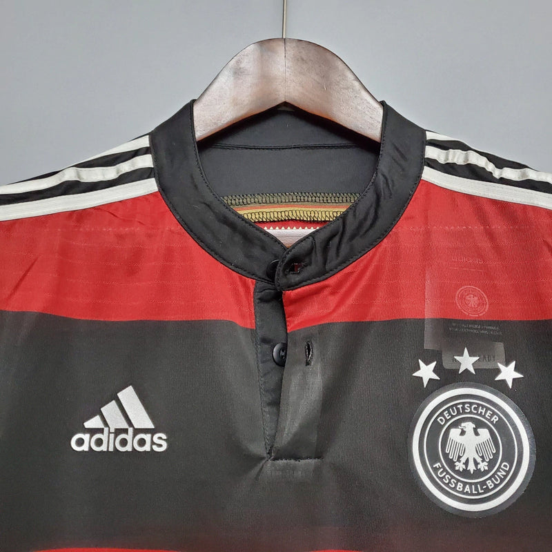 Deutschland Auswärtstrikot 2014 Herren Fantrikot (Retro)