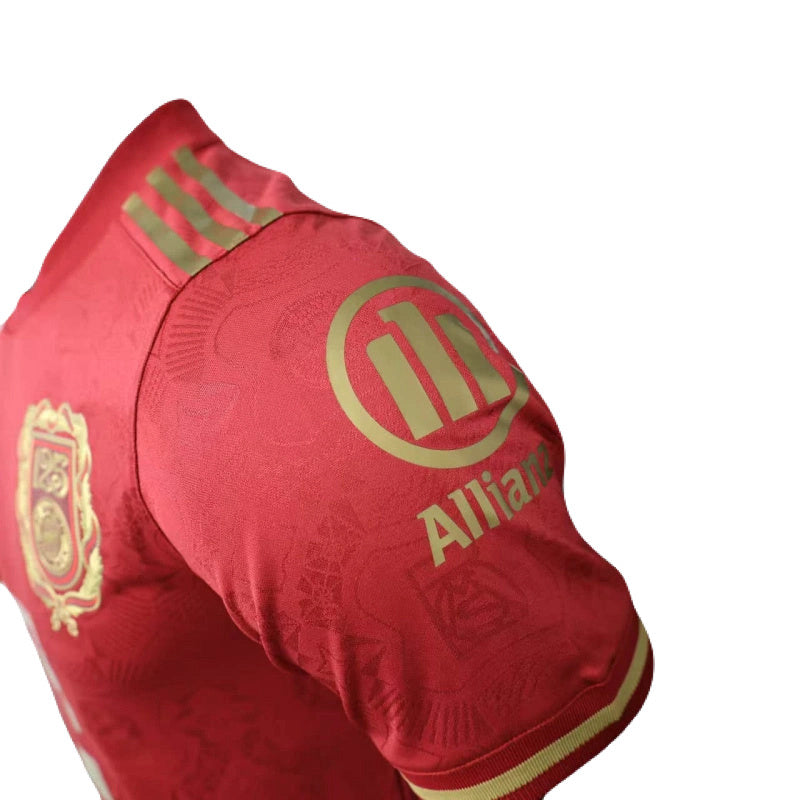 Bayern München 125 Jahre Trikot 25/26 Herren Spieler-Version Rot