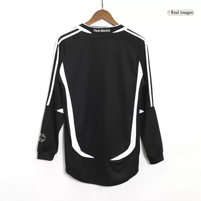 Real Madrid Langarm Zweittrikot 06/07 Herren Fan-Version (Retro)