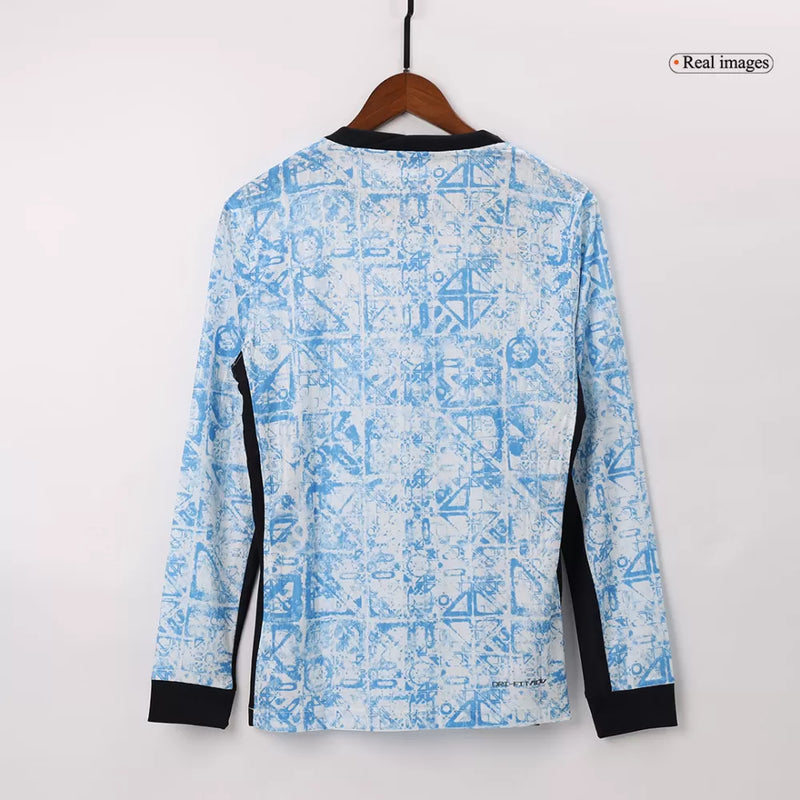 Portugal Langarm Auswärtstrikot 24/25 Herren Fantrikot