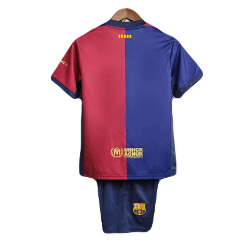 Kinder-Set Barcelona Heimtrikot ColdPlay Edition 24/25