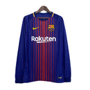 Barcelona Langarm Heimtrikot 17/18 Herren Fan-Version (Retro)