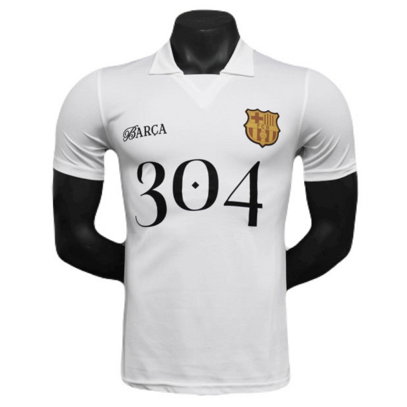 Barcelona Polo Lamine Yamal 25/26 Herren Spieler-Version