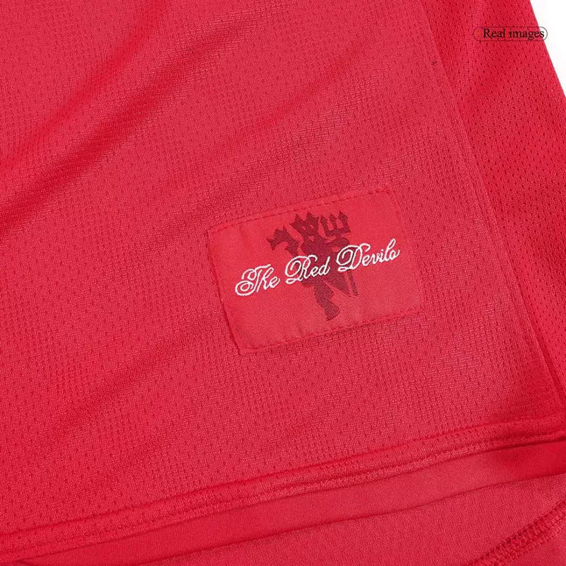 Manchester United Langarm Heimtrikot 07/08 Herren Fan-Version (Retro)