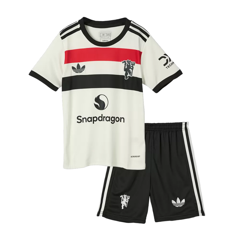 Kinder-Set Manchester United Drittetrikot 24/25