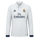 Real Madrid Langarm Heimtrikot 2016/17 Herren Fan-Version (Retro)