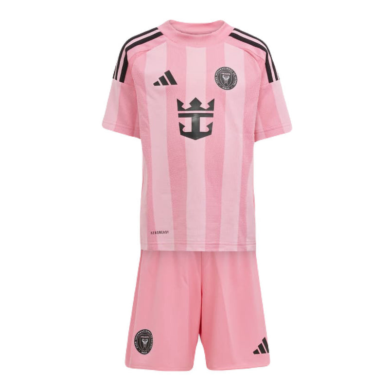 Kinder-Set Inter Miami Heimtrikot 25/26 Rosa
