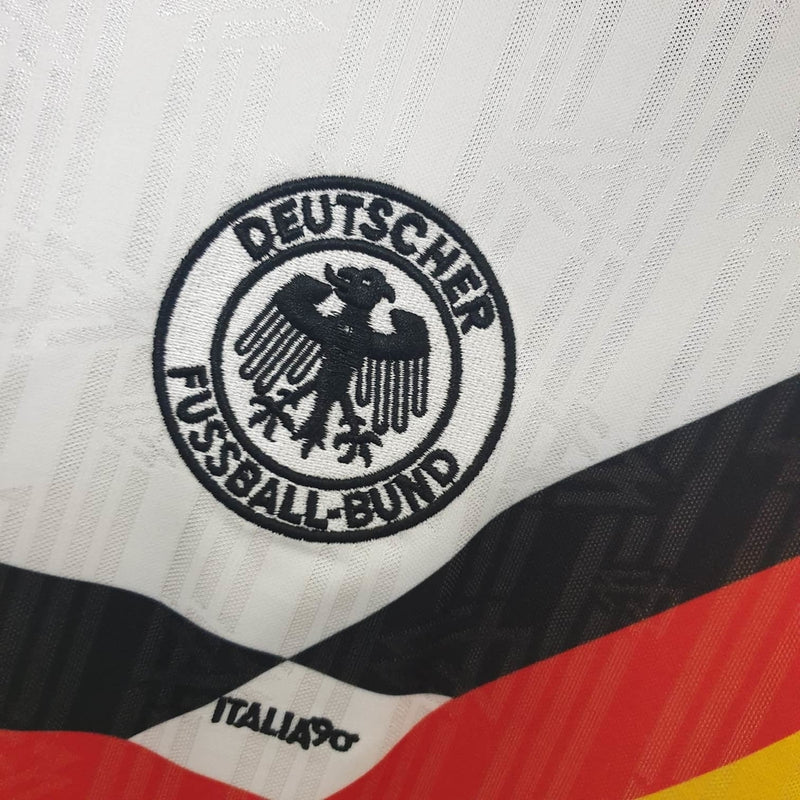 Deutschland Heimtrikot 1990 Herren Fantrikot (Retro)