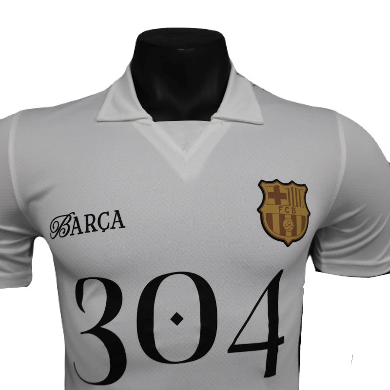 Barcelona Polo Lamine Yamal 25/26 Herren Spieler-Version