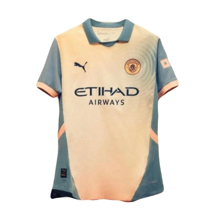 Manchester City Vierteltrikot 24/25 Herren Fan-Version