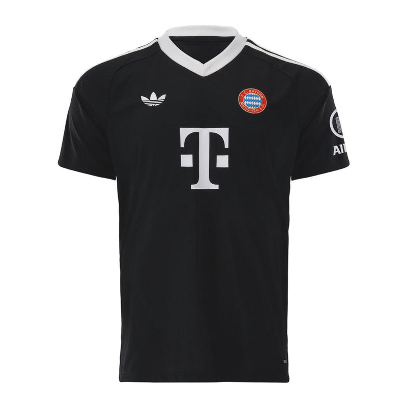 Bayern München Torwarttrikot 24/25 Herren Fantrikot Schwarz