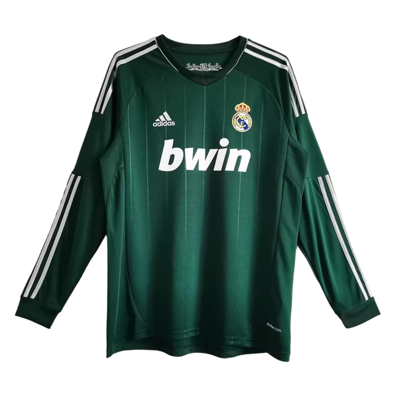 Real Madrid Langarm Drittetrikot 12/13 Herren Fan-Version (Retro)