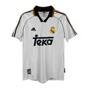 Real Madrid Heimtrikot 98/00 Herren Fan-Version Weiß (Retro)