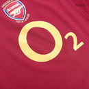 Arsenal Heimtrikot 05/06 Herren Fan-Version Bordeaux (Retro)