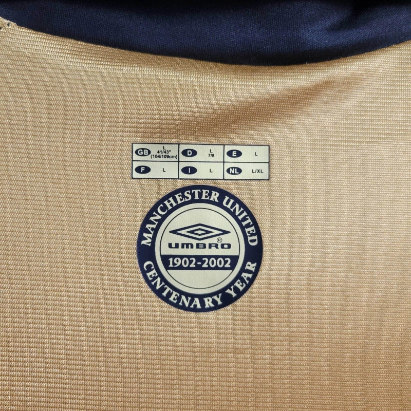 Manchester United Drittetrikot 01/02 Herren Fan-Version (Retro)