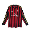 AC Milan Langarm Heimtrikot 13/14 Herren Fan-Version (Retro)
