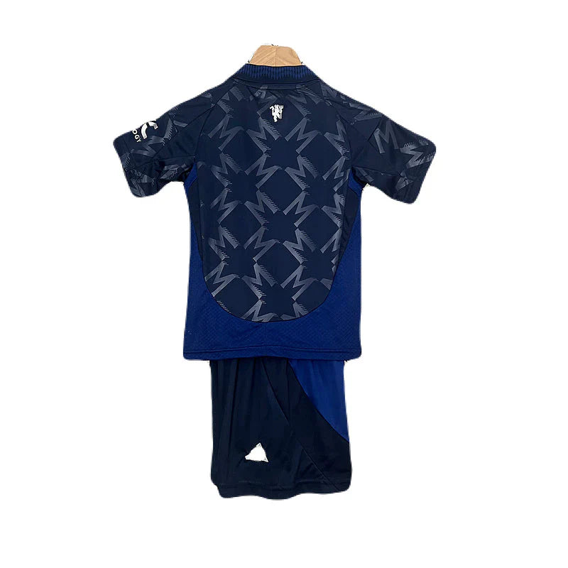 Kinder-Set Manchester United Auswärtstrikot 24/25