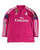 Real Madrid Langarm Zweittrikot 04/05 Herren Fan-Version mit Patches (Retro)