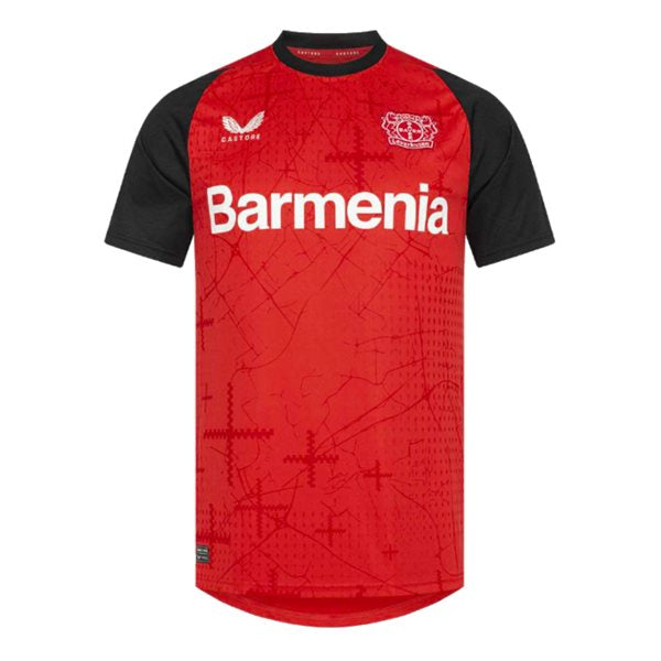 Bayer Leverkusen Heimtrikot 24/25 Herren Fantrikot Rot