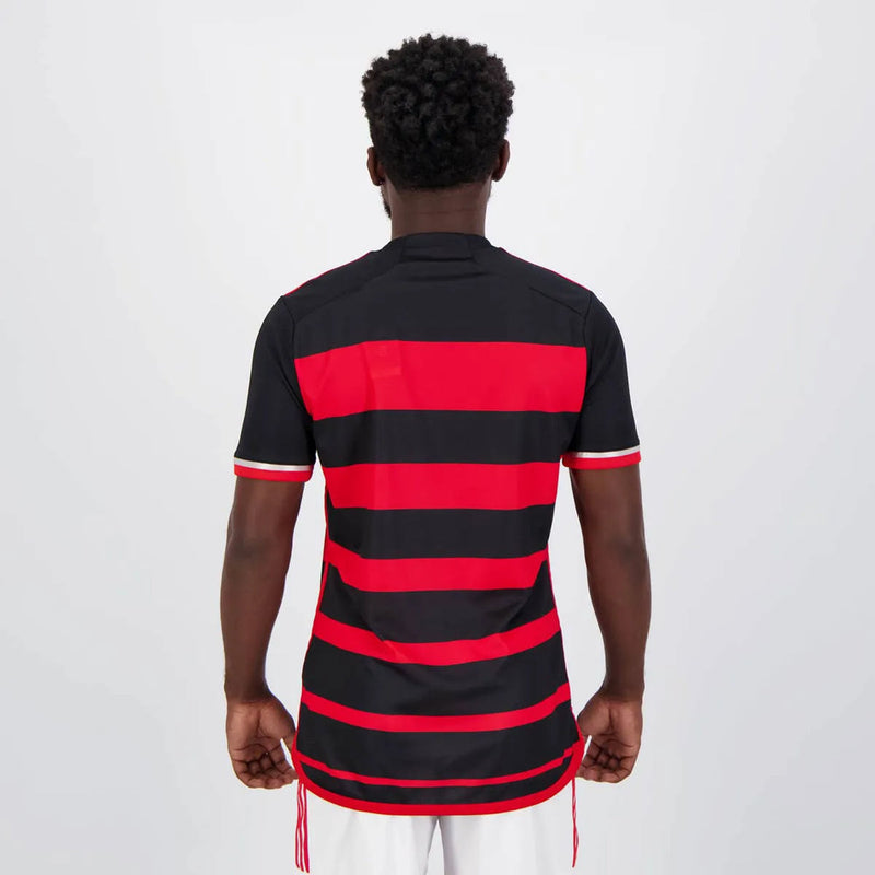 Flamengo Heimtrikot 24/25 Herren Fan-Version Rot und Schwarz
