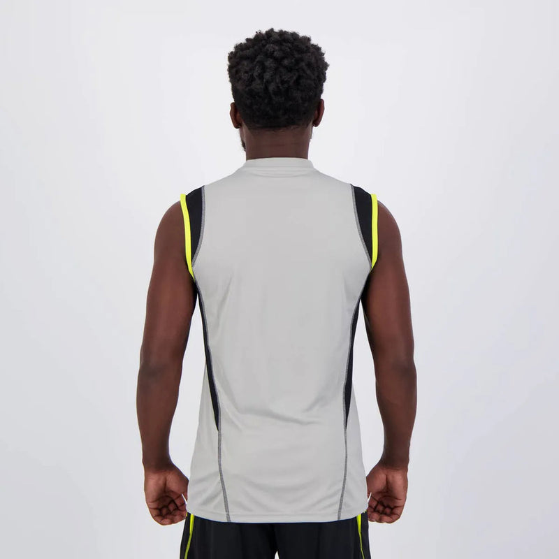 Flamengo Ärmelloses Trainingsshirt 24/25 Herren Fantrikot Grau