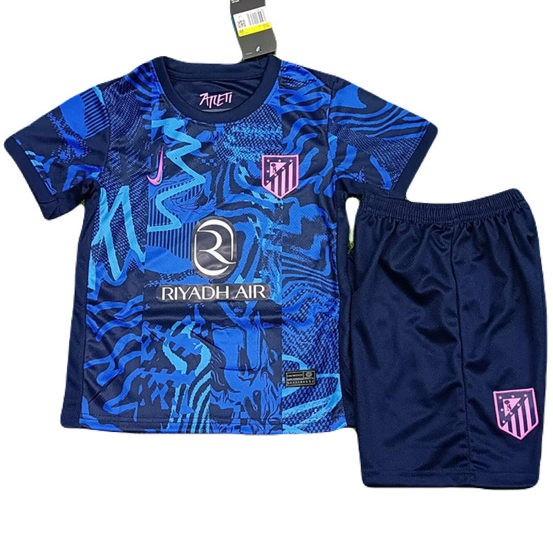 Kinder-Set Atlético Madrid Drittetrikot 24/25