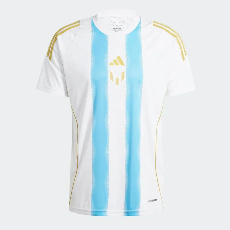 Argentinien Limitierte Auflage Messi 24/25 Herren Fantrikot Weiß
