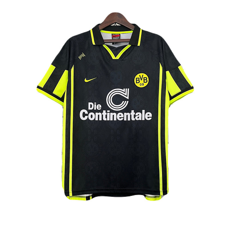 Borussia Dortmund Auswärtstrikot 96/97 Herren Fantrikot (Retro)