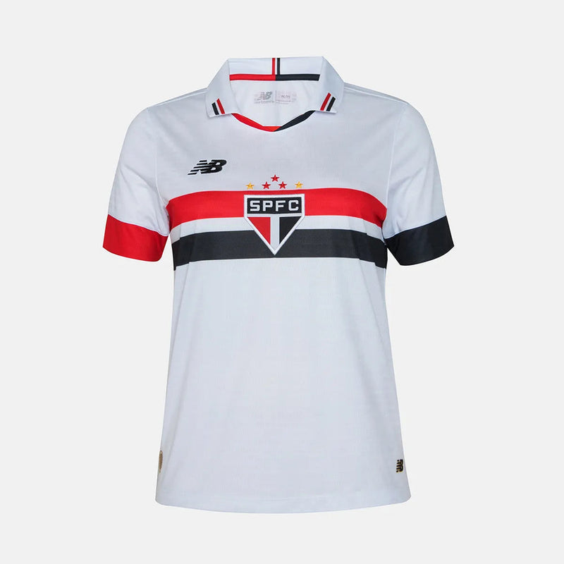 São Paulo Heimtrikot 24/25 Herren Fan-Version Weiß