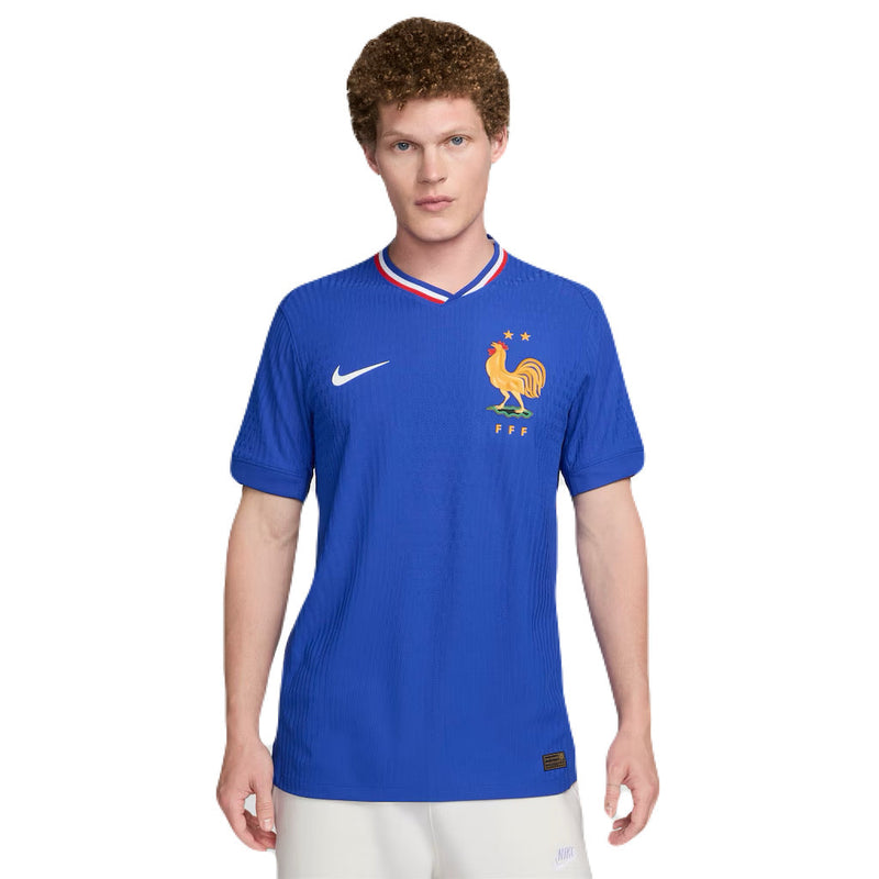 Frankreich Heimtrikot 24/25 Herren Spieler-Version Blau
