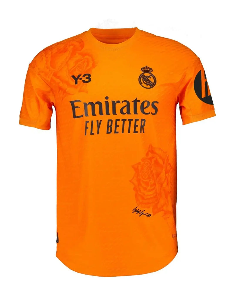 Real Madrid Y-3 Heimtrikot 24/25 Herren Spieler-Version Orange