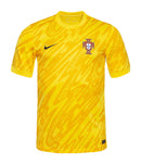 Portugal Torwarttrikot 24/25 Herren Fantrikot Gelb