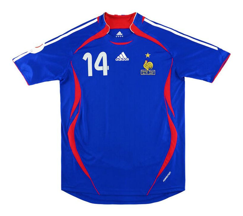 Frankreich Heimtrikot 06/07 Herren Fan-Version (Retro)
