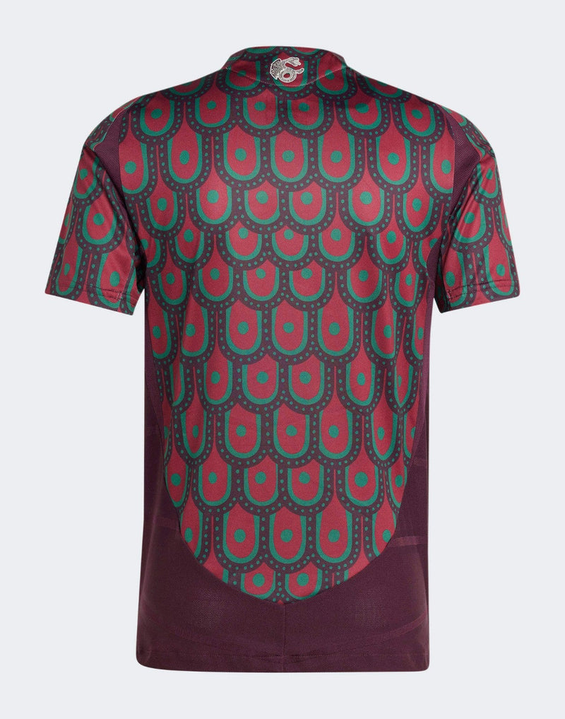 Mexiko Heimtrikot 24/25 Herren Fantrikot Bordeaux
