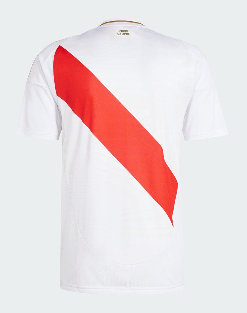 Peru Heimtrikot 24/25 Herren Fan-Version Weiß