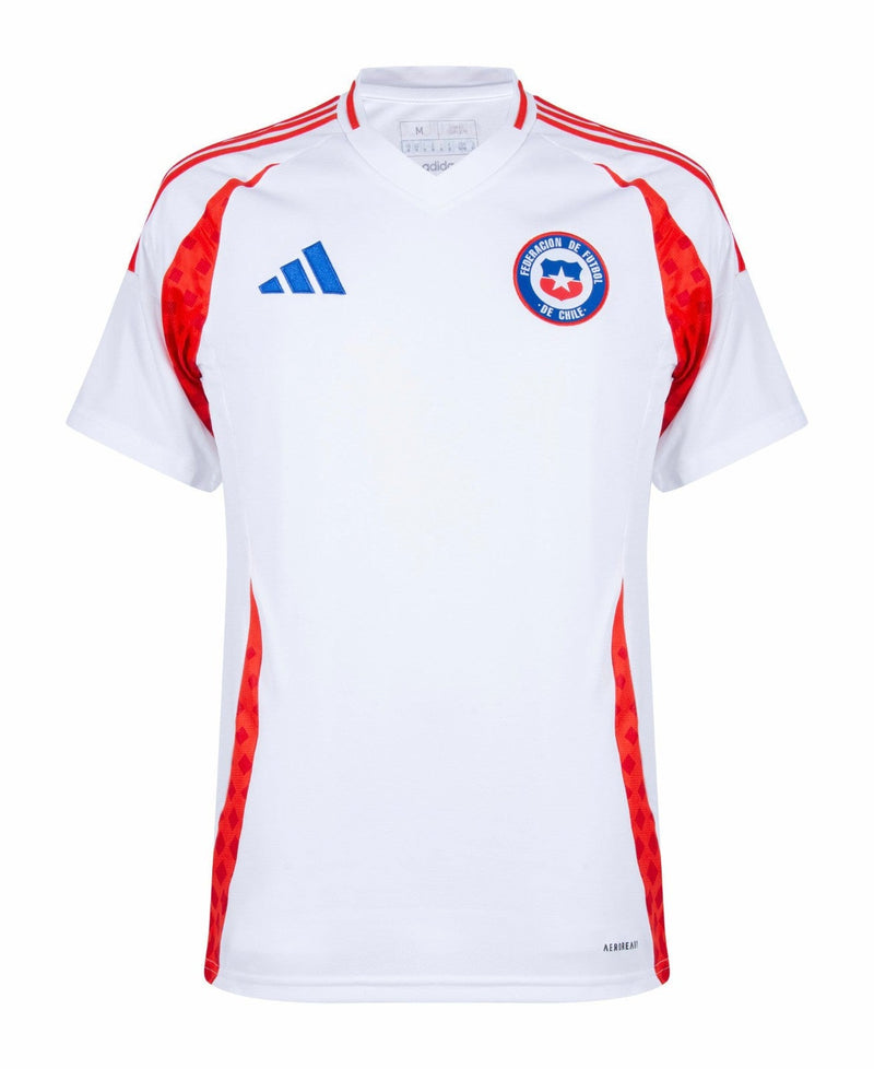 Chile Auswärtstrikot 24/25 Herren Fantrikot Weiß