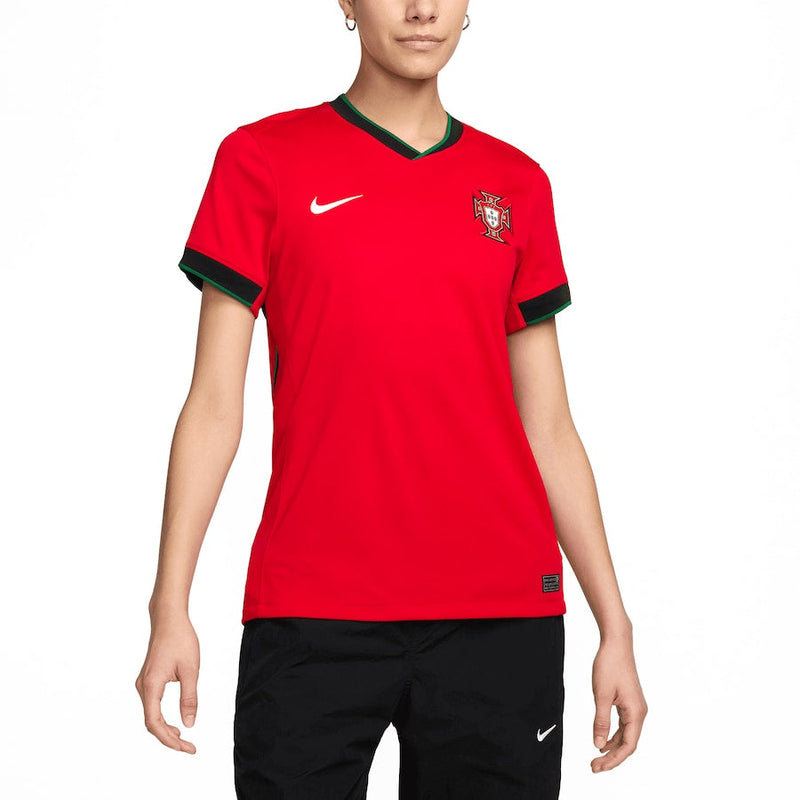 Portugal Heimtrikot 24/25 Damen Fantrikot Rot