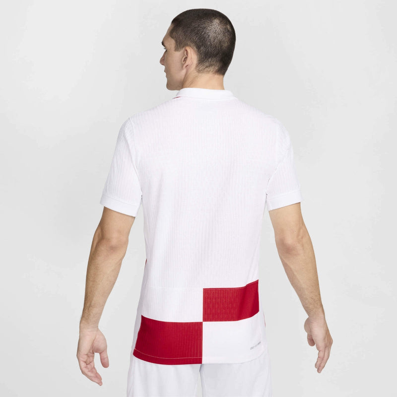 Kroatien Heimtrikot 24/25 Herren Fantrikot Weiß