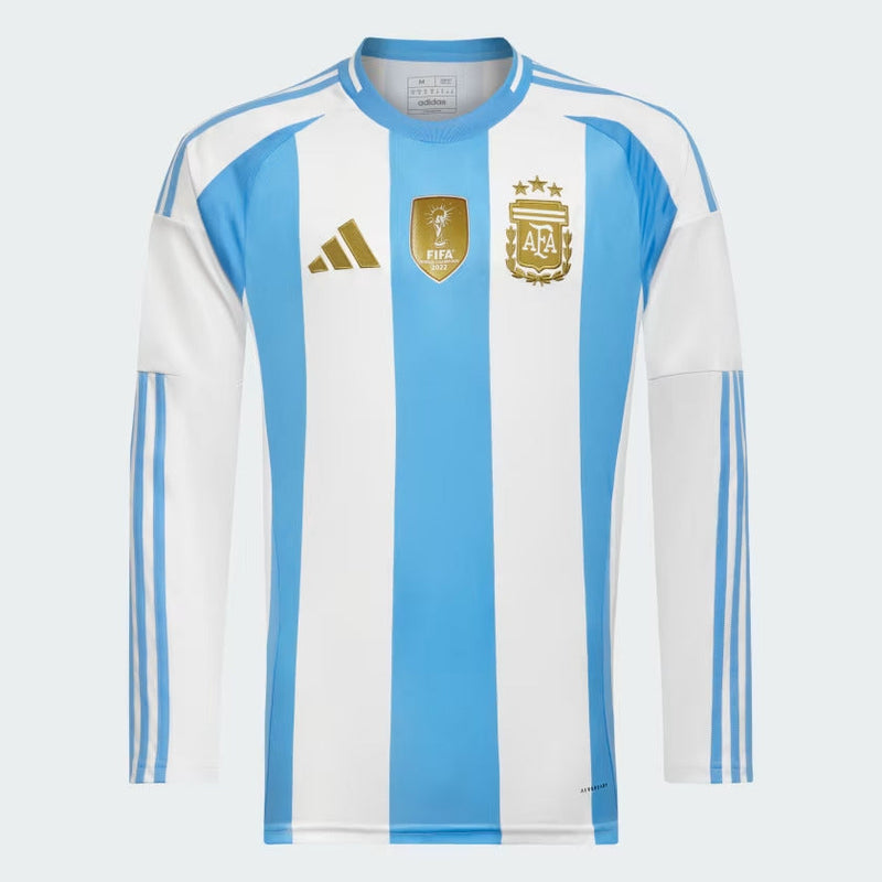 Argentinien Langarm Heimtrikot 24/25 Herren Fantrikot